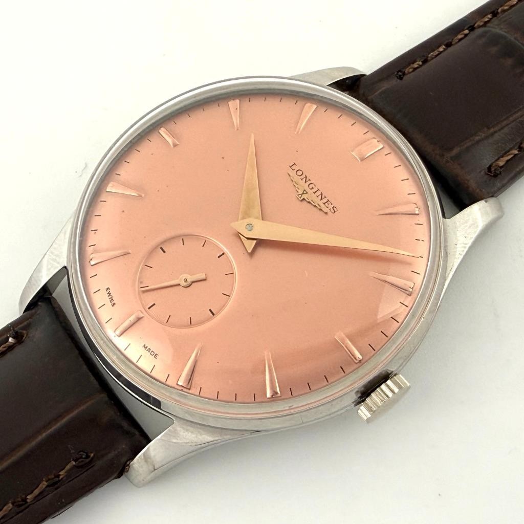 0% TARIFFS JUMBO LONGINES 30L MANUAL WIND 37MM STEEL 1961\' SWISS GENTS WATCH