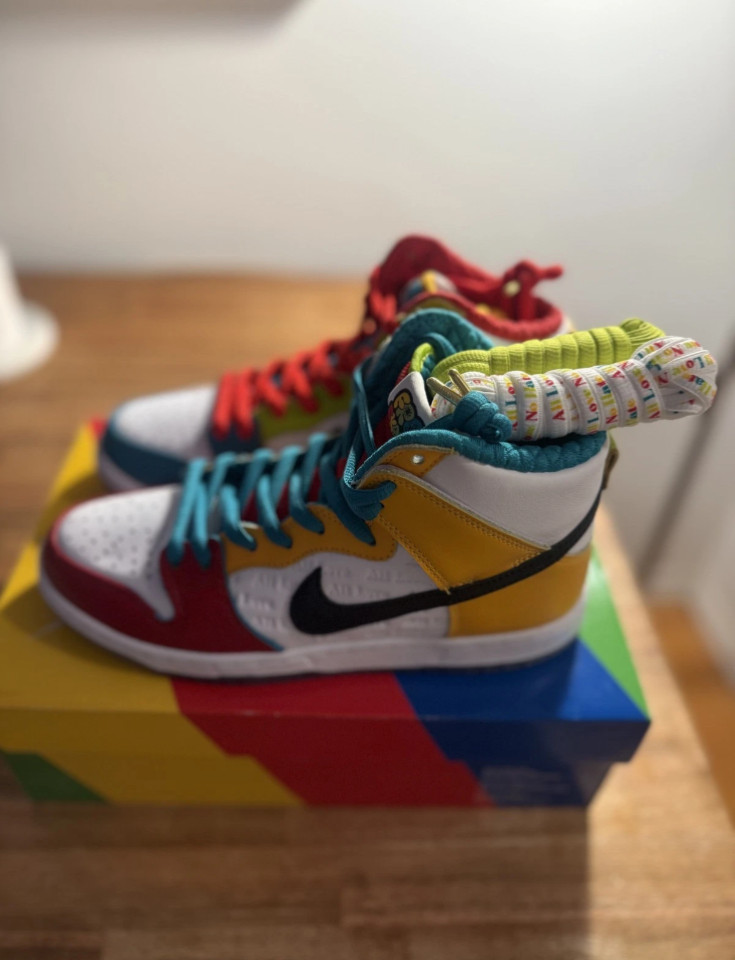 Size 8.5 - froSkate x Nike Dunk SB High All Love No Hate Size 8.5 - froSkate x Nike Dunk SB High All Love No Hate