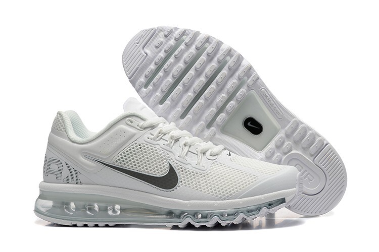 Nike Air Max 2013 White Metallic Slver Men\'s - HF4884-100 Nike Air Max 2013 White Metallic Slver Men\'s - HF4884-100
