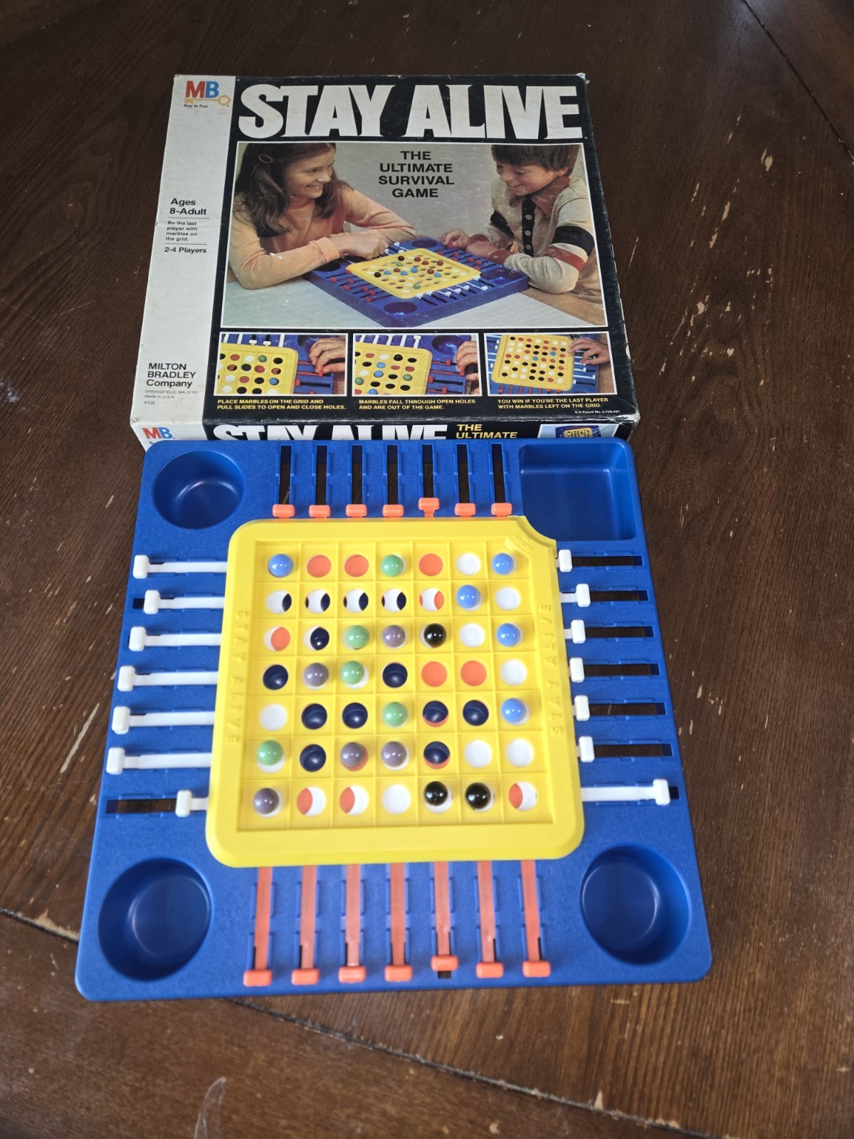 VINTAGE Stay Alive COMPLETE Milton Bradley 1978 Marble Ultimate Survival Game VINTAGE Stay Alive COMPLETE Milton Bradley 1978 Marble Ultimate Survival Game