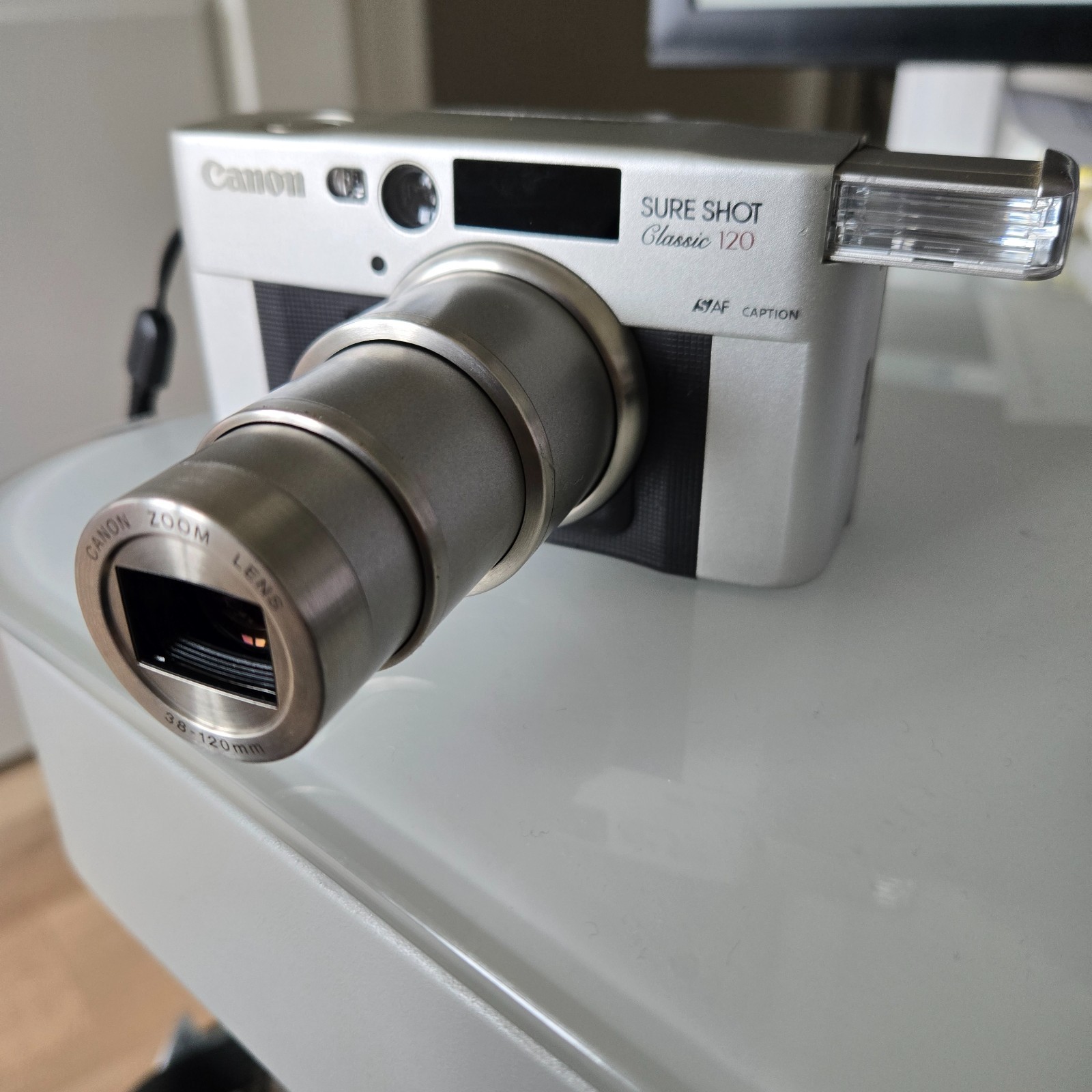 Canon Sure Shot Classic 120 Caption Point and Shoot 35mm Film Camera Tested Canon Sure Shot Classic 120 Caption Point and Shoot 35mm Film Camera Tested