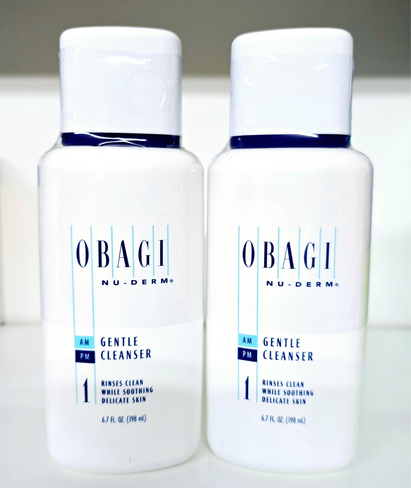 OBAGI Nu-Derm Gentle Cleanser 6.7 oz Brand New - 2 bottles 
