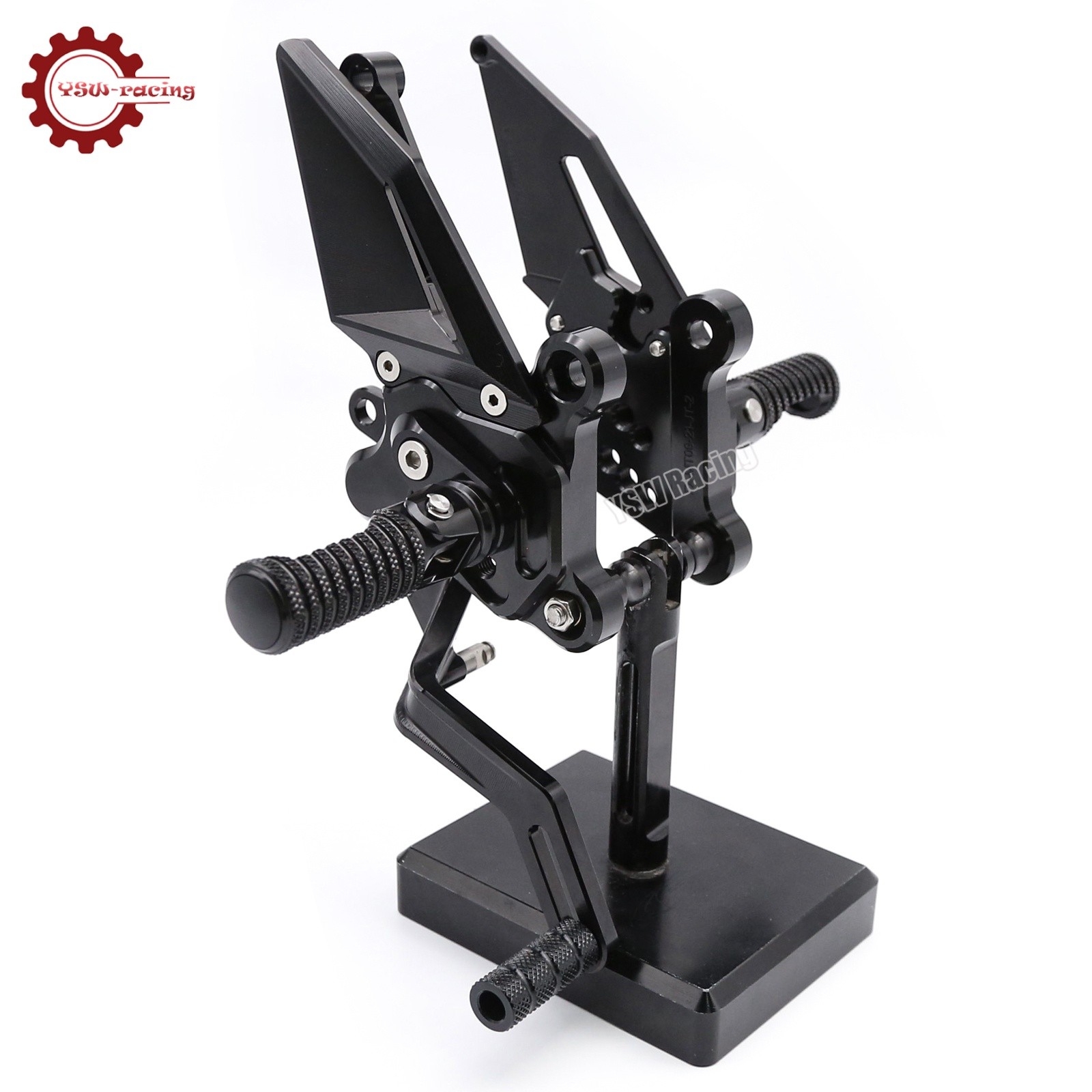 For Yamaha MT09 V3/FZ09 2021-2024 CNC Rearset Footpegs Pedals Rear Set Footrest