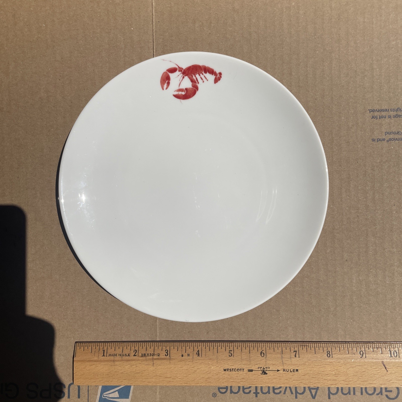 Vintage Studio Nova Lobster Red Limited 2004 Salad Bread Desert Plate 8.25” Vintage Studio Nova Lobster Red Limited 2004 Salad Bread Desert Plate 8.25”