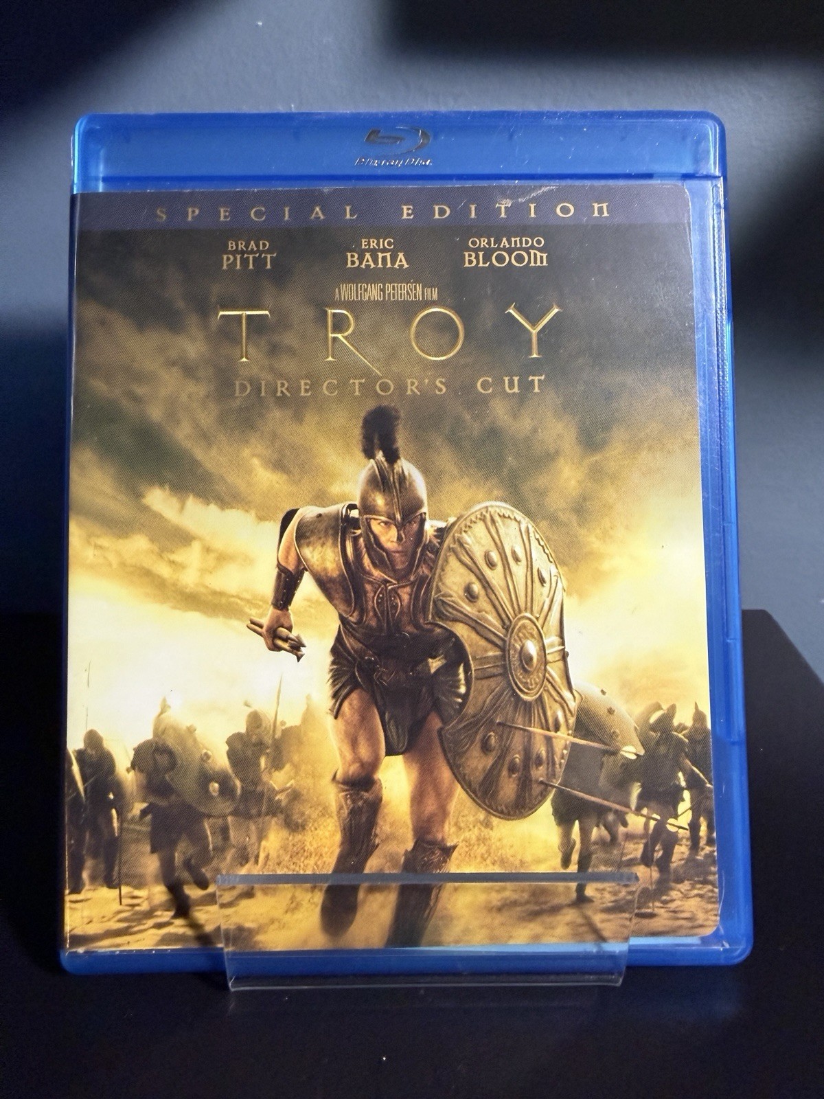 Troy Blu-ray 2004 Starring Brad Pitt, Eric Bana, Orlando Bloom Troy Blu-ray 2004 Starring Brad Pitt, Eric Bana, Orlando Bloom