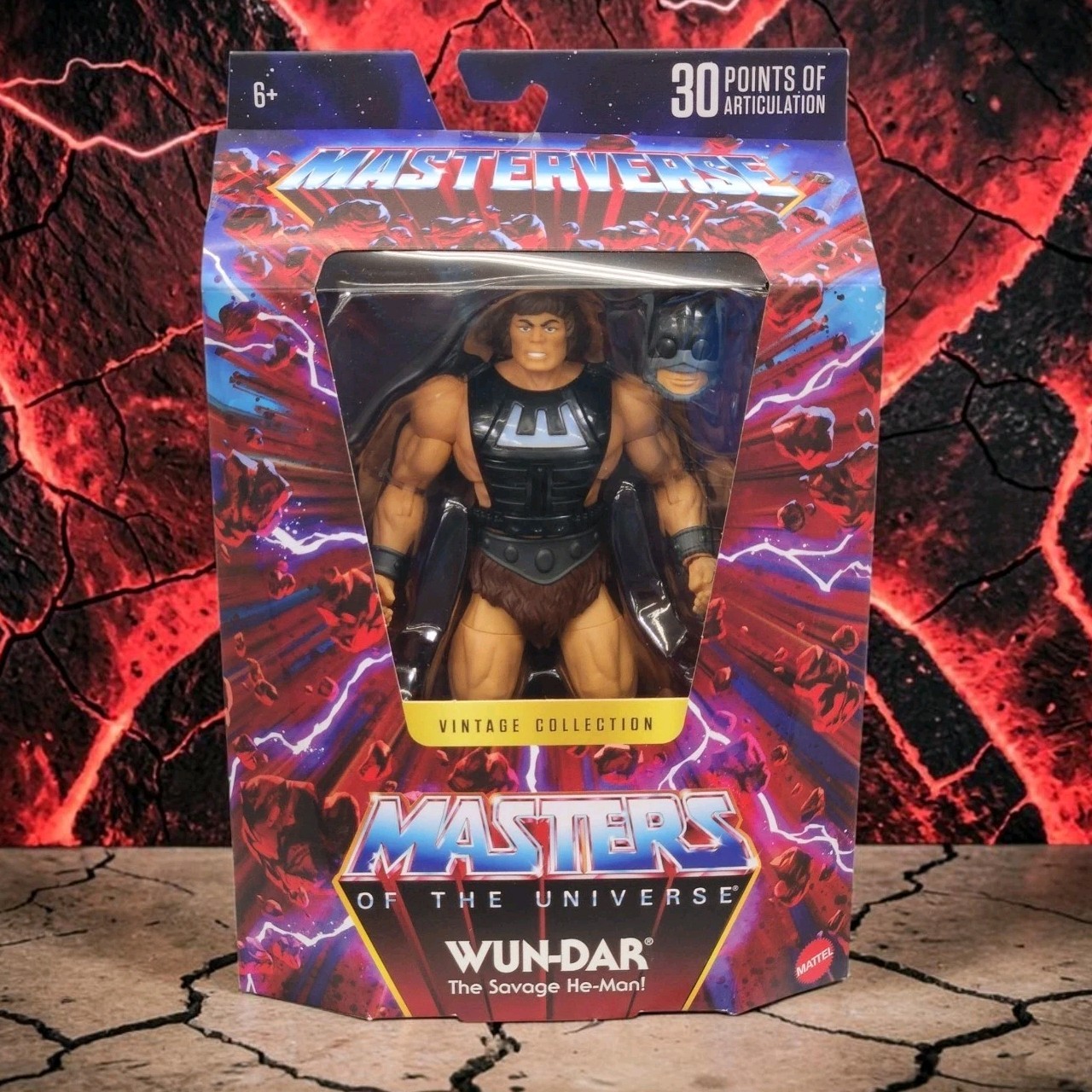 MOTU Masters of The Universe Masterverse Vintage Collection WUN-DAR Figure Rare MOTU Masters of The Universe Masterverse Vintage Collection WUN-DAR Figure Rare