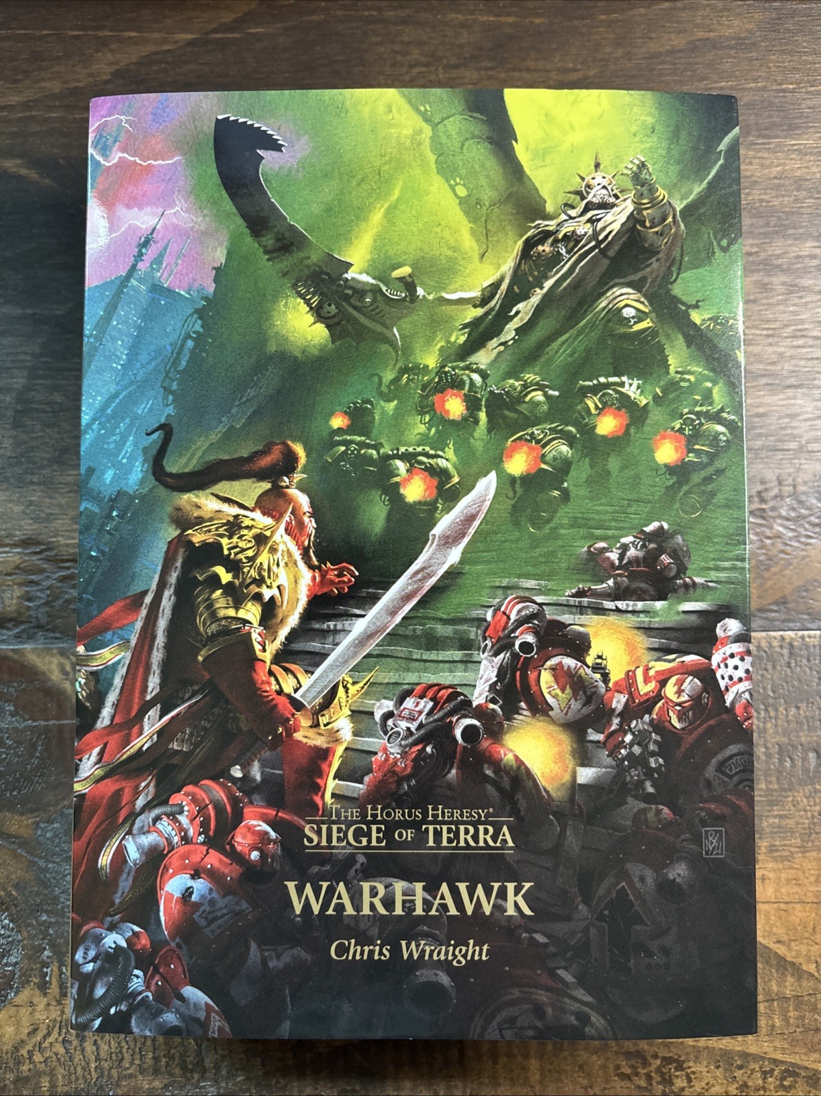 HH Siege of Terra Book VI - Warhawk - Chris Wraight (2021, Hardcover) HH Siege of Terra Book VI - Warhawk - Chris Wraight (2021, Hardcover)