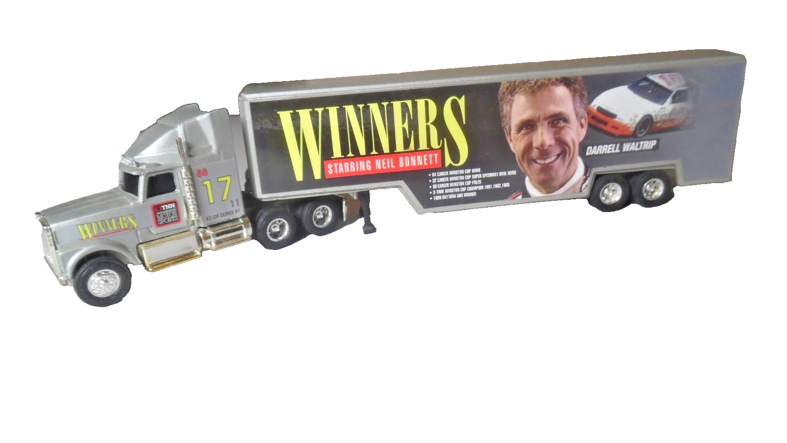 Ertl Darrel Waltrip 17 TNN PLastic/Diecast Trailer Winners Semi Truck -Used Ertl Darrel Waltrip 17 TNN PLastic/Diecast Trailer Winners Semi Truck -Used