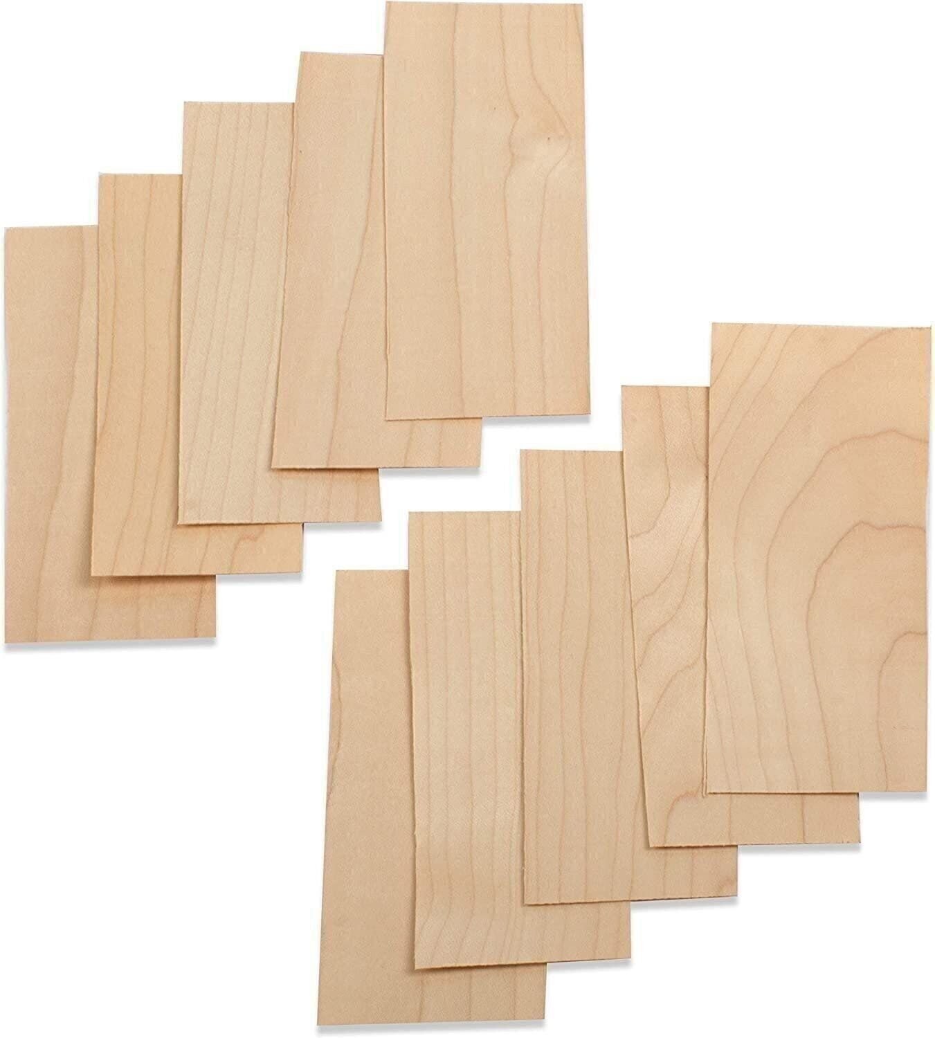 StewMac Acoustic Guitar Neck Shims, Maple - Set of 10 StewMac Acoustic Guitar Neck Shims, Maple - Set of 10
