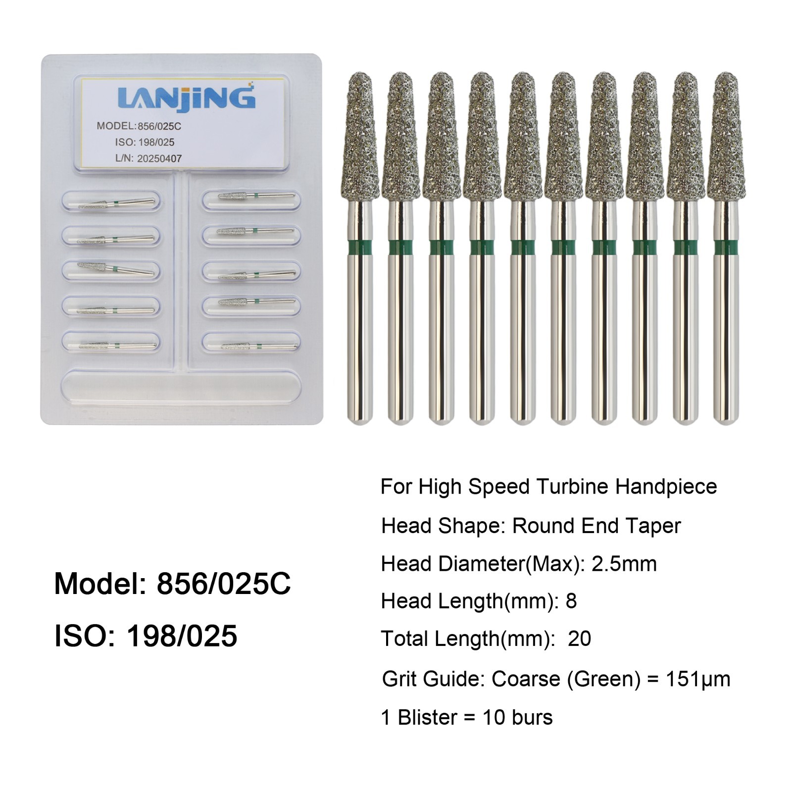 Dental Diamond Burs FG Round End Taper Football Barrel Pear Coarse Fine 856 379 Dental Diamond Burs FG Round End Taper Football Barrel Pear Coarse Fine 856 379