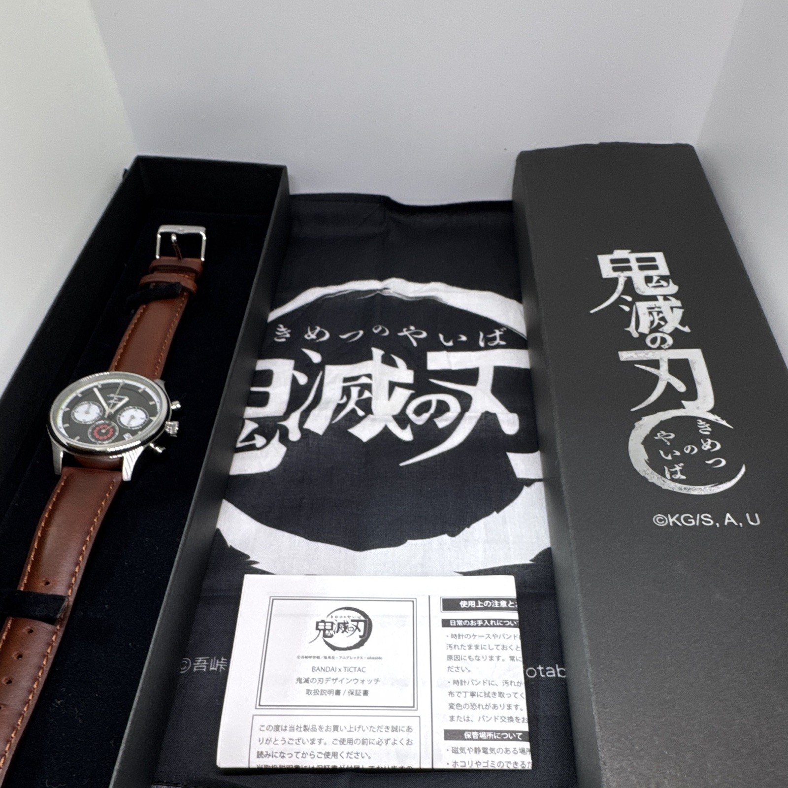 Demon Slayer RENGOKU KYOJURO Watch Bandai TiCTAC Flame Hashira LimitedBoxSet JDM