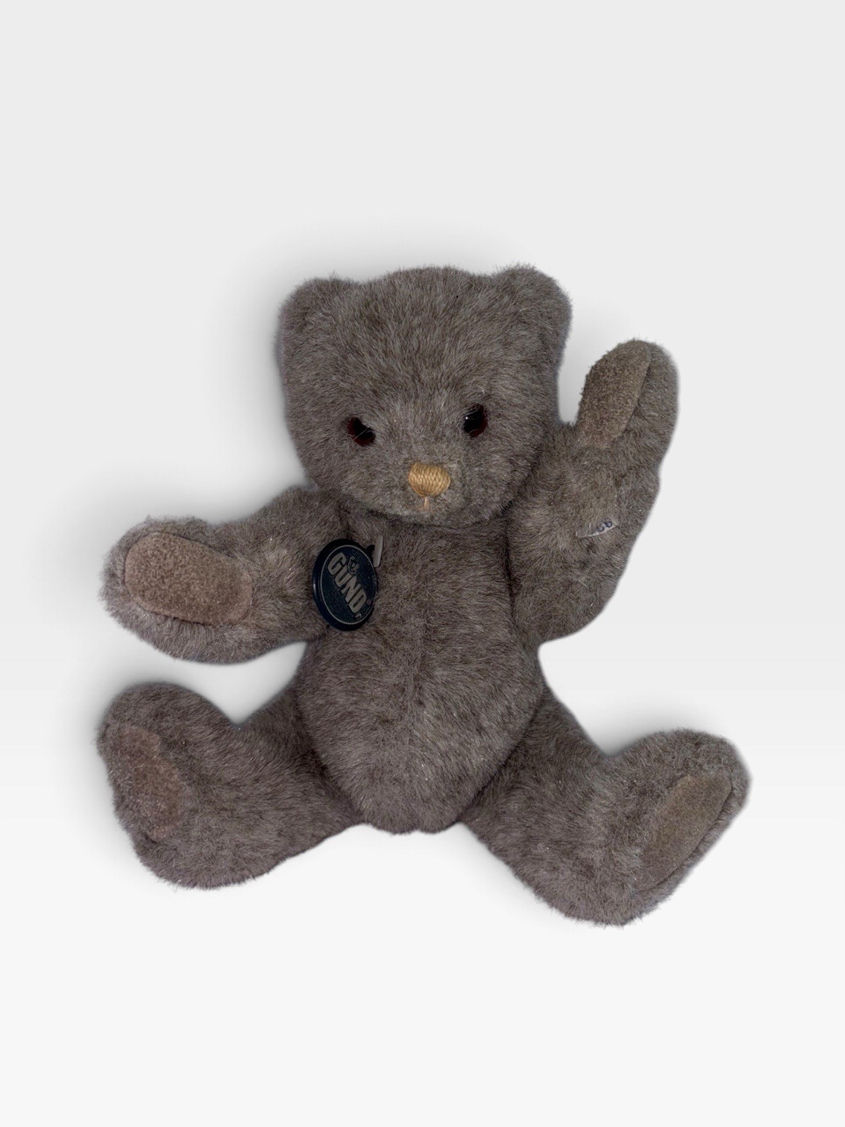 Gund Gray Teddy Bear 6\