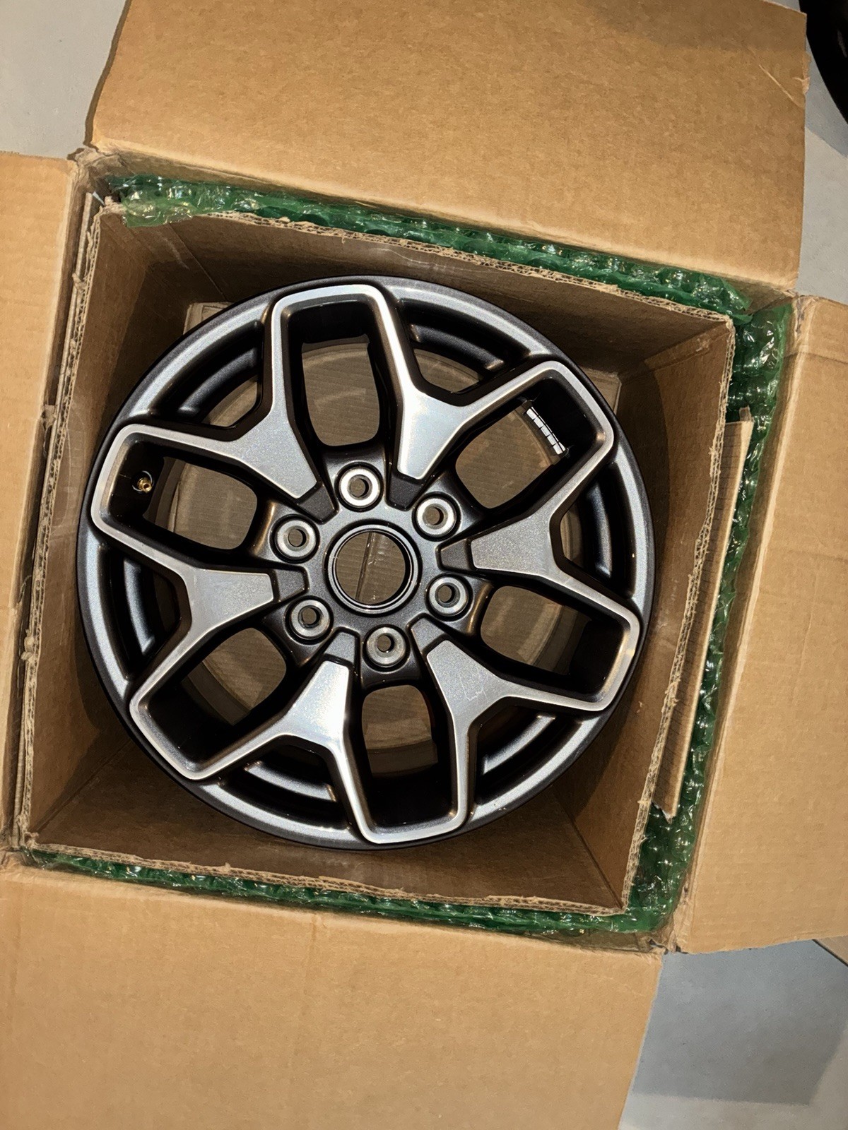 Set of 5 ford bronco OEM wheels