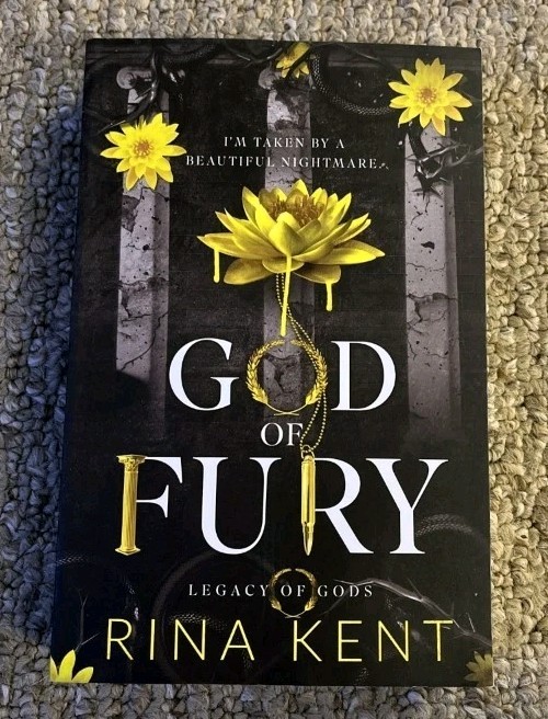 God of Fury: Special Edition Print - Legacy of Gods - Book 5 by Rina Kent - NEW God of Fury: Special Edition Print - Legacy of Gods - Book 5 by Rina Kent - NEW