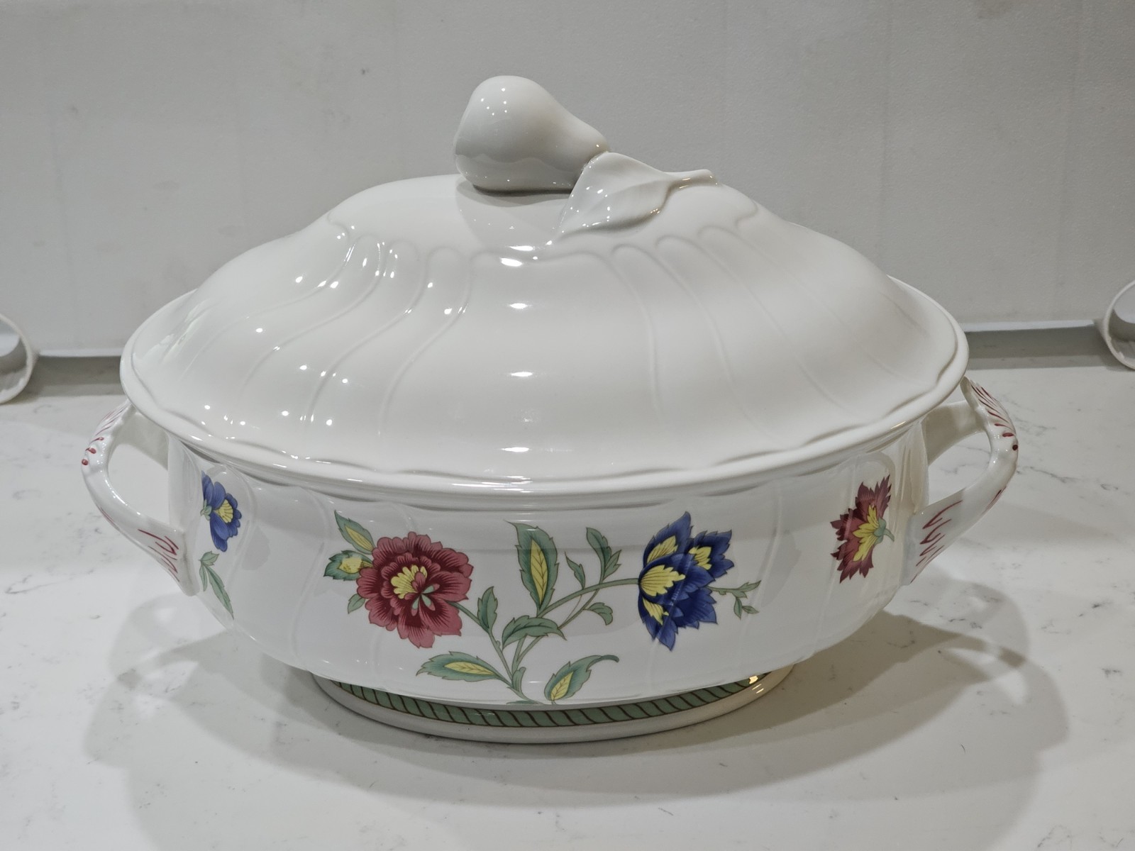 Villeroy & Boch PERSIA Soup Vegetable Tureen with Lid Bowl Germany 10.5\ Villeroy & Boch PERSIA Soup Vegetable Tureen with Lid Bowl Germany 10.5\
