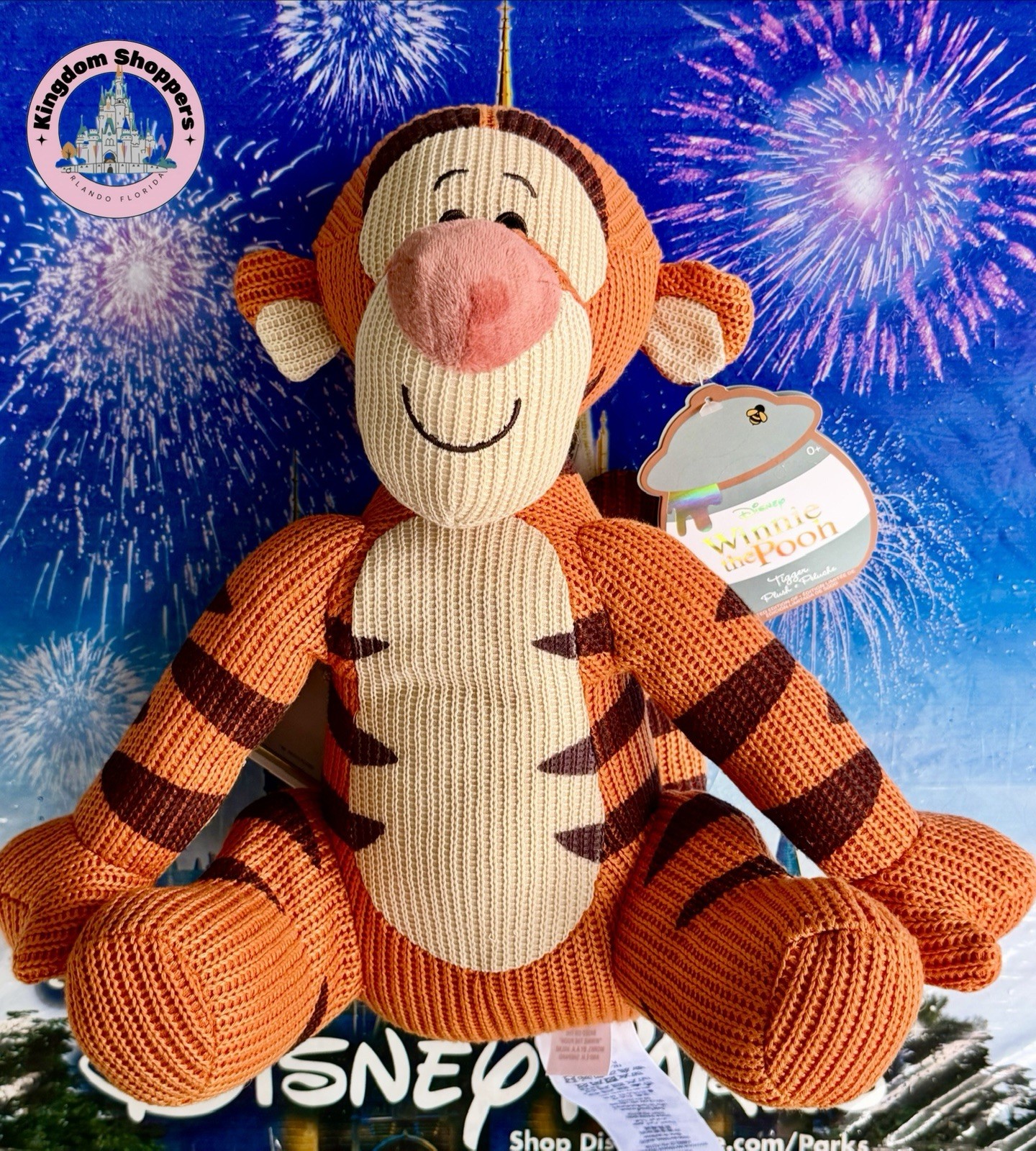 2026 Disney Parks Winnie the Pooh Tigger 100th Anniversary Knit Plush LE 5000 2026 Disney Parks Winnie the Pooh Tigger 100th Anniversary Knit Plush LE 5000