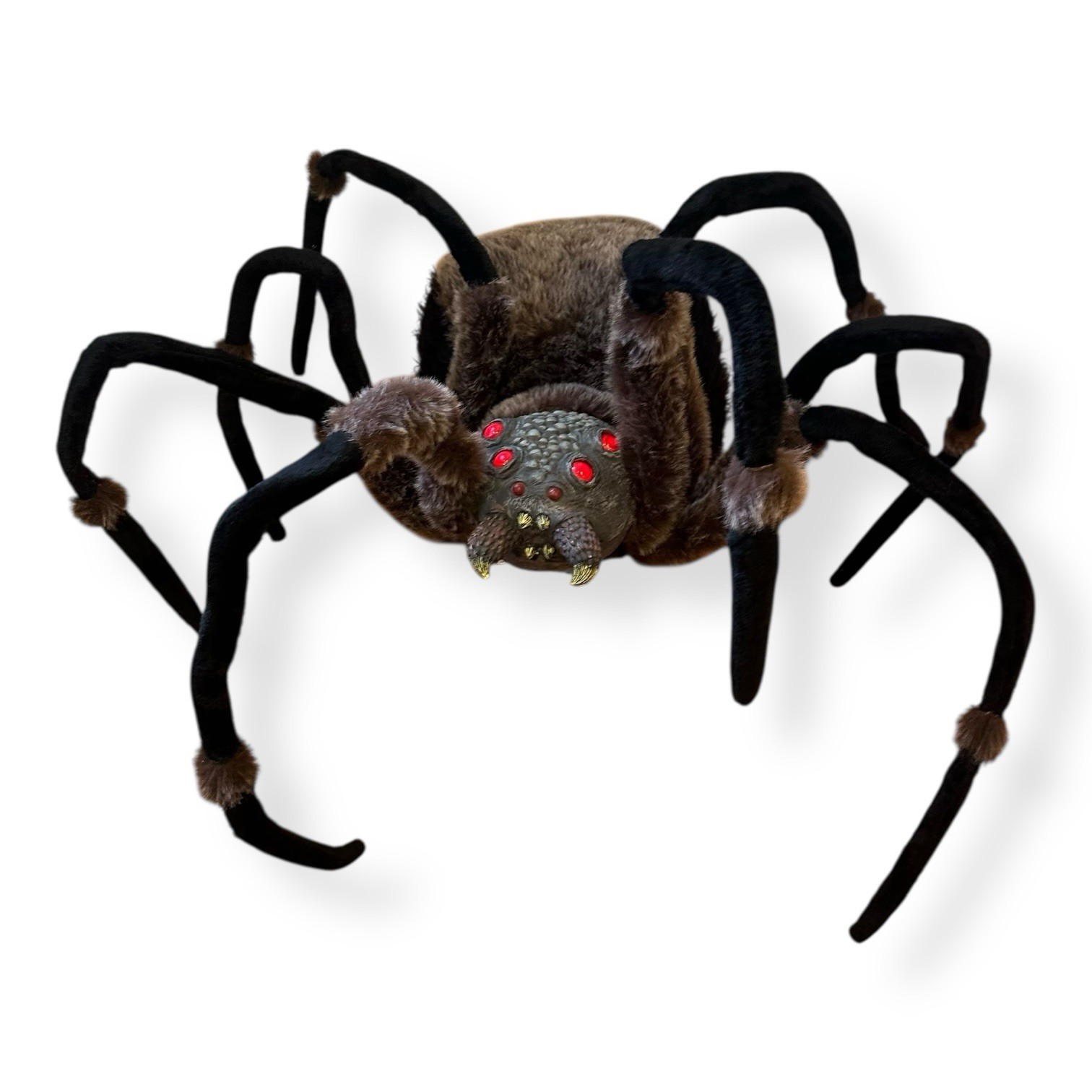 Giant 4.5ft Halloween Spider Decor Prop LED Light Up Eyes 2015 Rare Huge Costco Giant 4.5ft Halloween Spider Decor Prop LED Light Up Eyes 2015 Rare Huge Costco