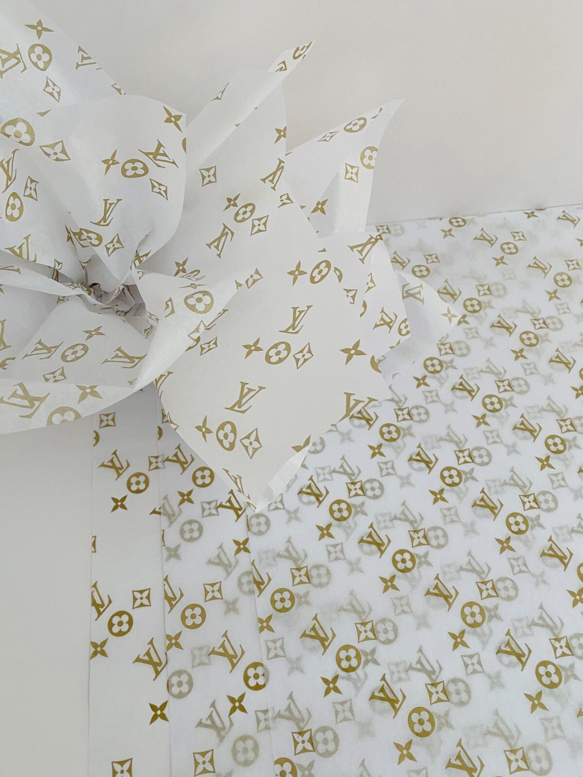 Authentic Vintage LV Tissue Paper Vuitton NEW Authentic Vintage LV Tissue Paper Vuitton NEW