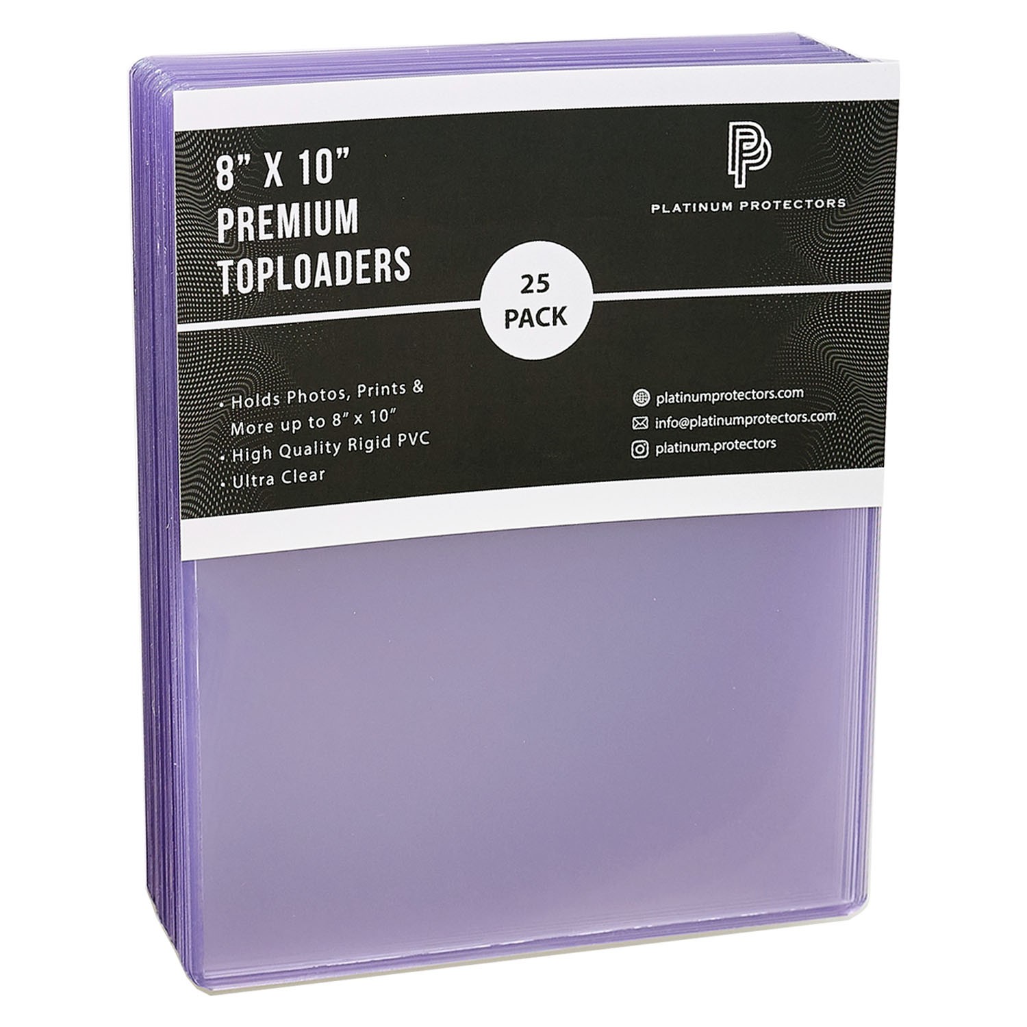 Platinum Protectors 8x10 Toploaders Premium Photo Plastic Rigid Holders Sleeves Platinum Protectors 8x10 Toploaders Premium Photo Plastic Rigid Holders Sleeves