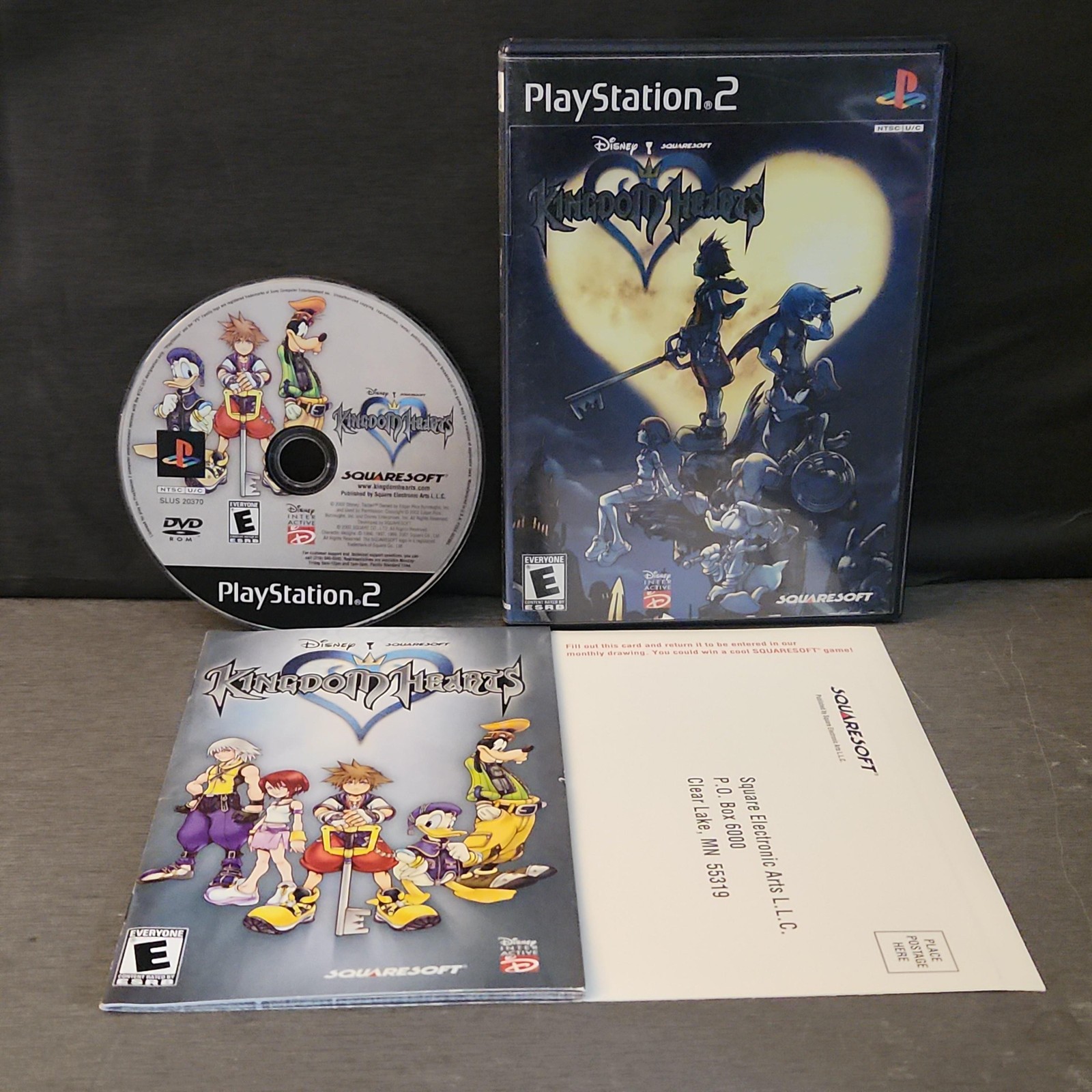 Kingdom Hearts PS2 Complete CIB Kingdom Hearts PS2 Complete CIB