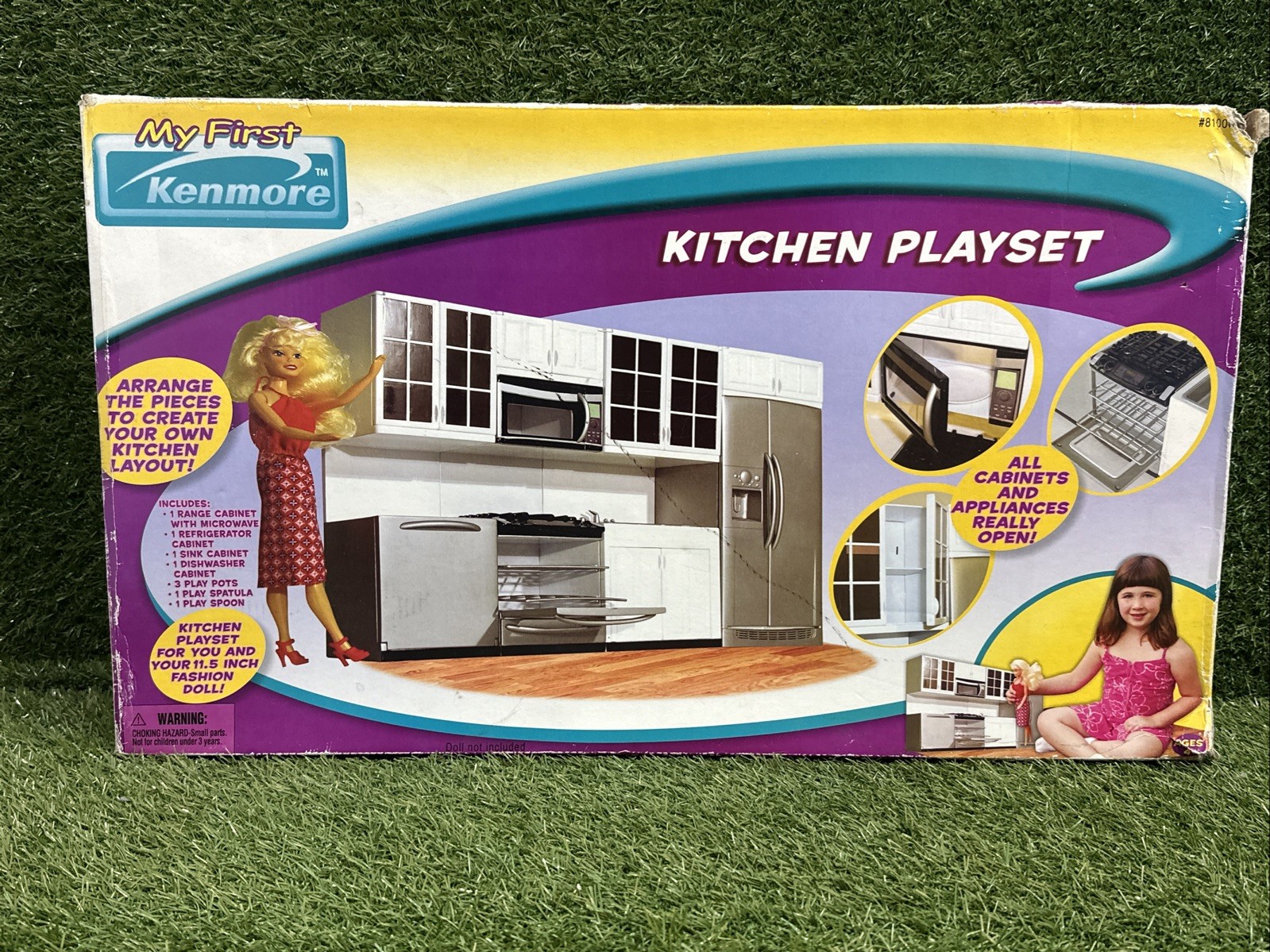 VINTAGE MY FIRST KENMORE KITCHEN Playset BARBIE Integrity Royalty VINTAGE MY FIRST KENMORE KITCHEN Playset BARBIE Integrity Royalty