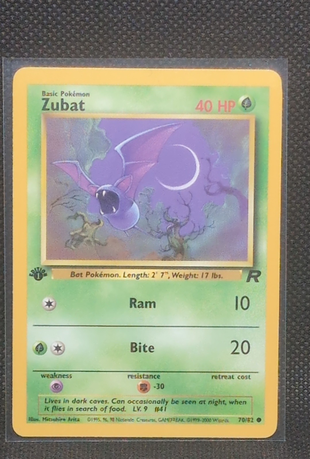 Zubat 70/82 Team Rocket Regular Zubat 70/82 Team Rocket Regular