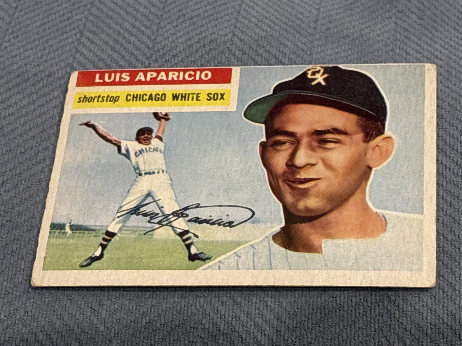 1956 Topps - Luis Aparicio #292 (RC) VG-VGEX 1956 Topps - Luis Aparicio #292 (RC) VG-VGEX