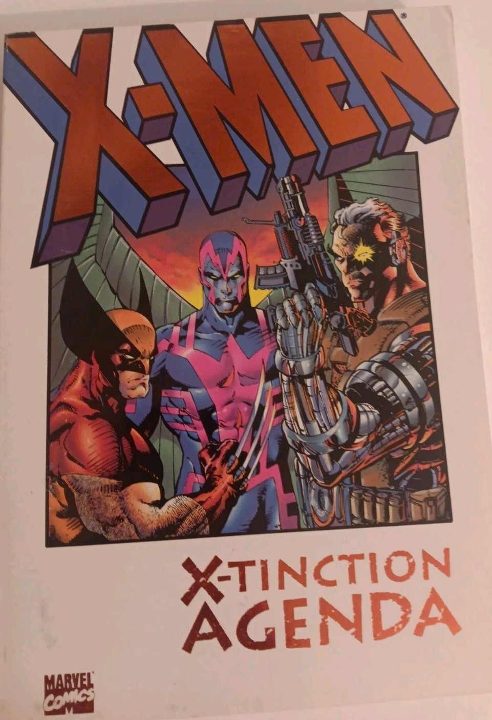 1992 X-MEN X-Tinction Agenda TPB Trade Paperback Wolverine Cable claremont oop