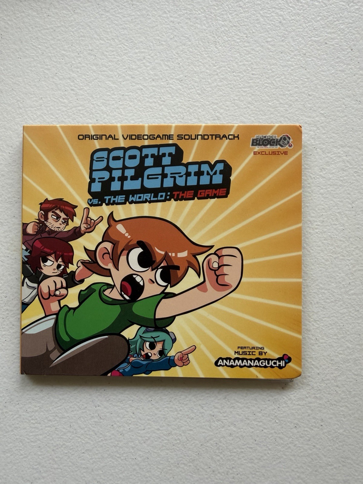 Anamanaguchi Scott Pilgrim Game CD Video Game Soundtrack ABKCO Arcade Block 2010 Anamanaguchi Scott Pilgrim Game CD Video Game Soundtrack ABKCO Arcade Block 2010