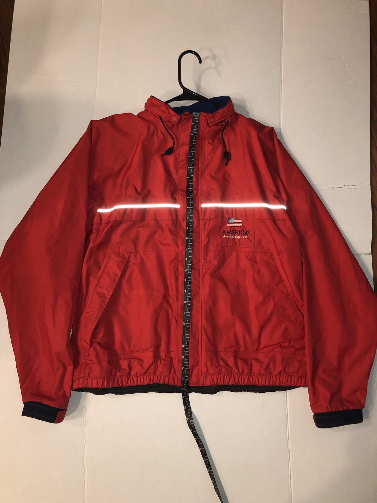 Vintage Patagonia Jacket Mens Large Americas 3 Cup 1992 Red Sailing Team Rain 90 Vintage Patagonia Jacket Mens Large Americas 3 Cup 1992 Red Sailing Team Rain 90