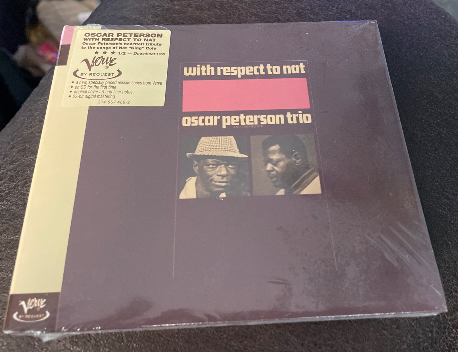 OSCAR PETERSON TRIO – WITH RESPECT TO NAT (1998) CD SEALED REMASTERED REISSUE OSCAR PETERSON TRIO – WITH RESPECT TO NAT (1998) CD SEALED REMASTERED REISSUE