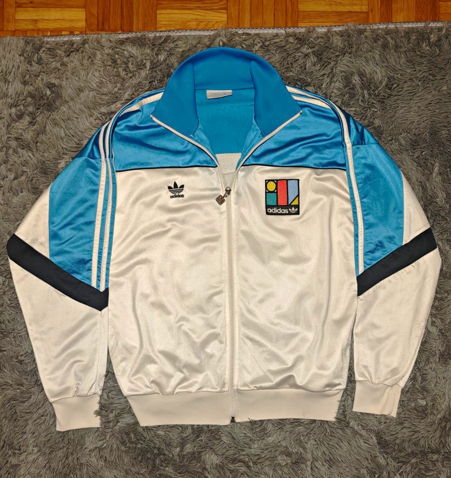 Adidas Ivan Lendl 1987 Jacket The Face Dakota XL Vintage Ventex Made In France