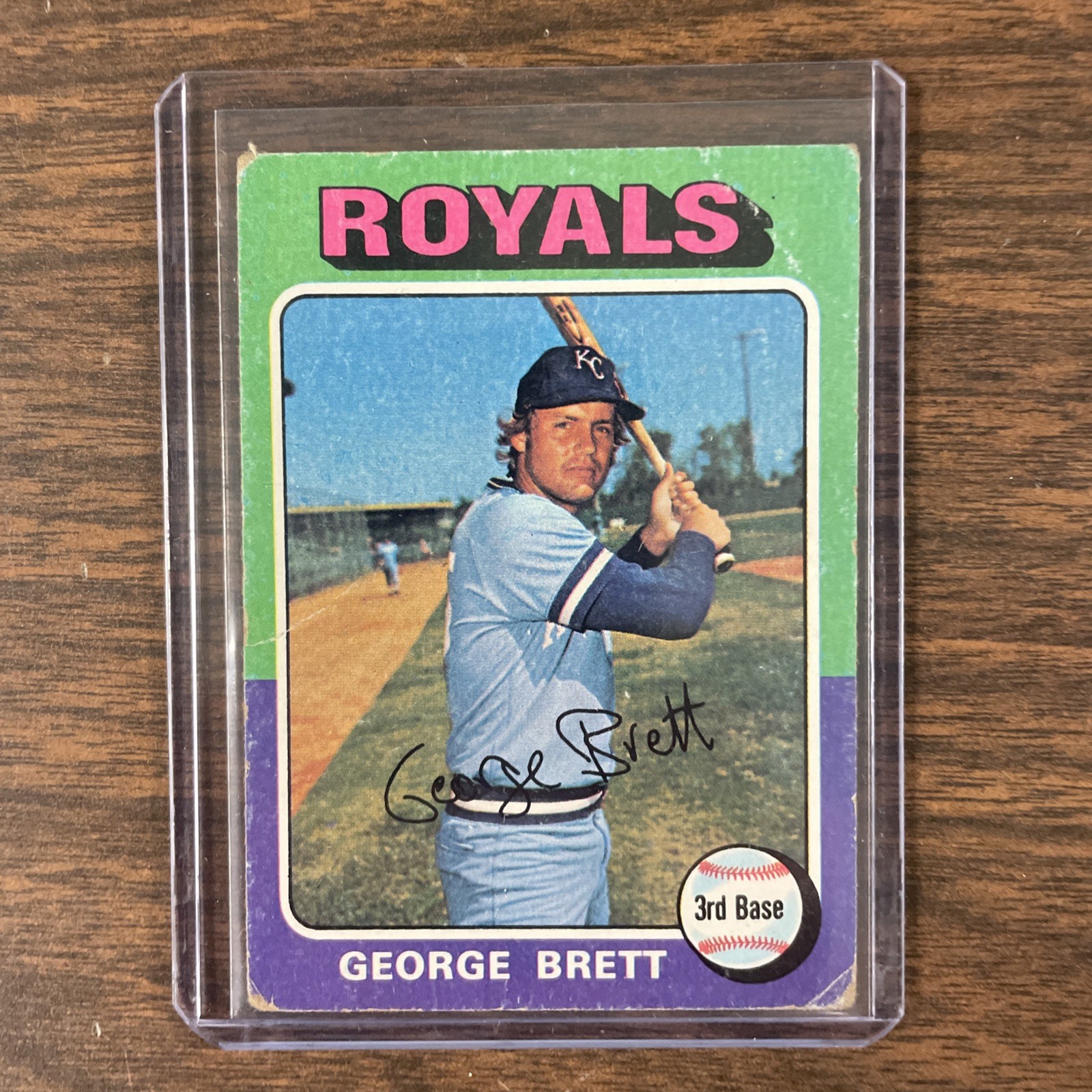 🔥Topps 1975 George Brett #228 Kansas City Royals - Vintage - HOF 🔥 🔥Topps 1975 George Brett #228 Kansas City Royals - Vintage - HOF 🔥