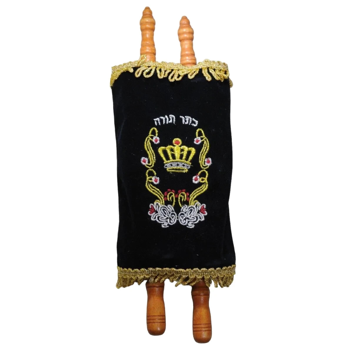 Small Hebrew Sefer Torah Scroll Book Jewish Israel Holy Bible  7.9 \