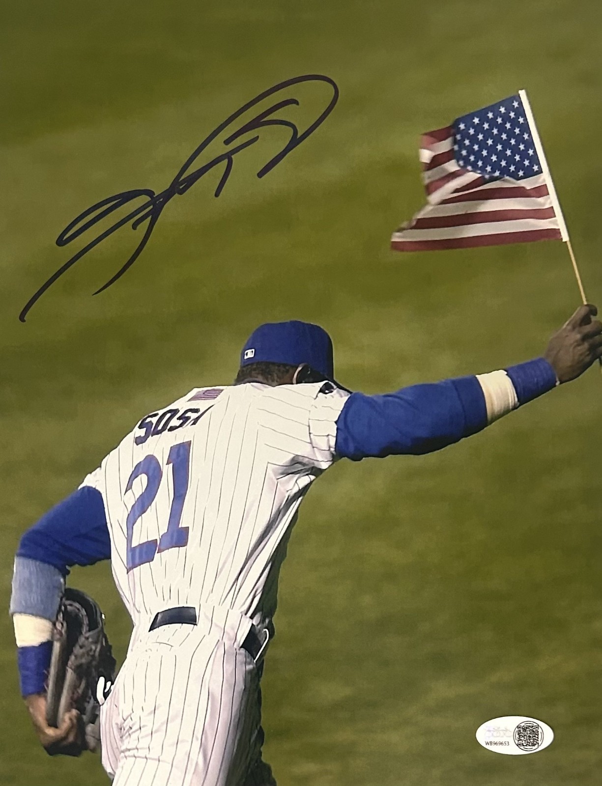 Sammy Sosa Signed Autograph 8x10 Photo JSA Authenticated #1 Cubs Sammy Sosa Signed Autograph 8x10 Photo JSA Authenticated #1 Cubs