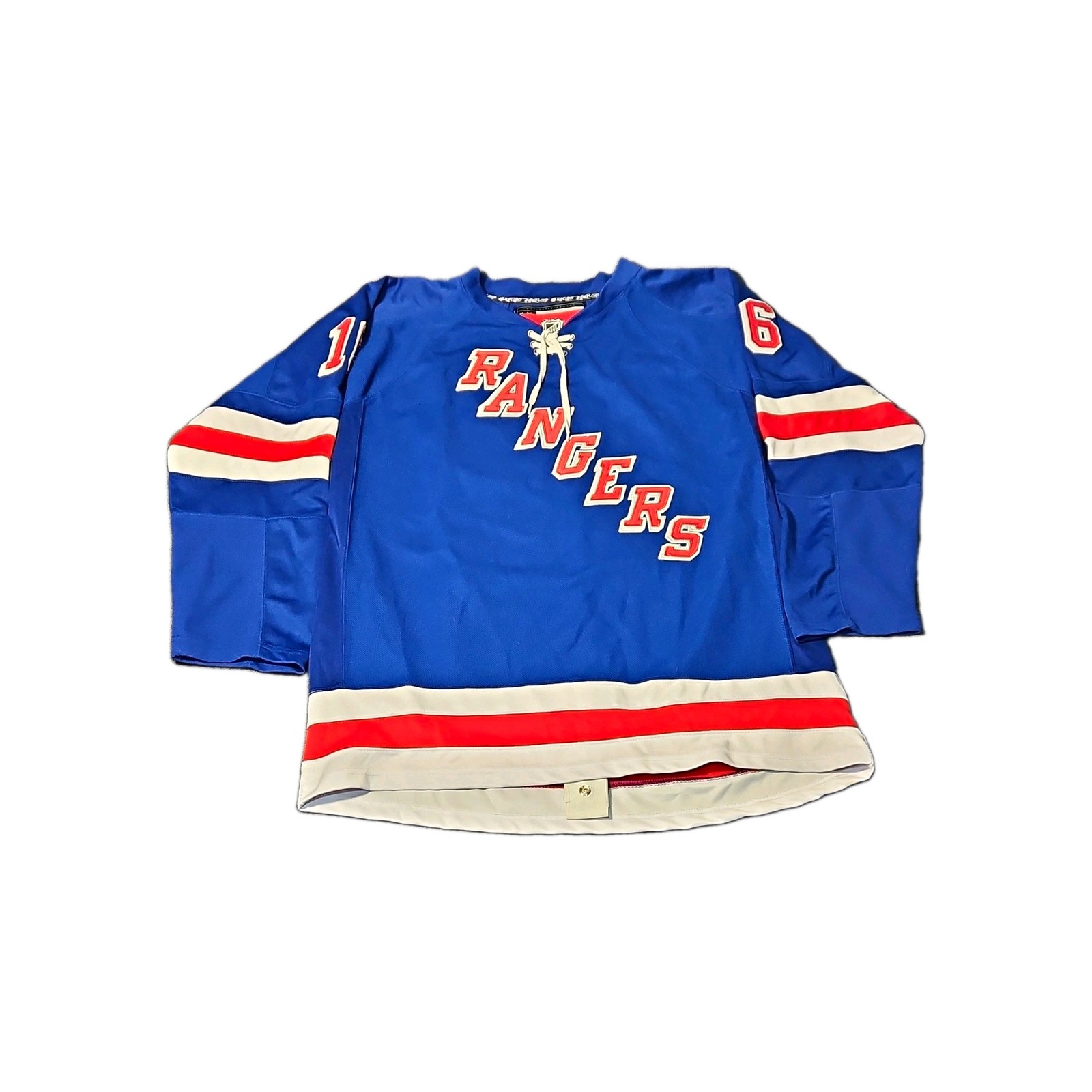 New York Rangers Reebok NHL Sean Avery #16 Hockey Jersey Blue/Red/White 54 (XL) New York Rangers Reebok NHL Sean Avery #16 Hockey Jersey Blue/Red/White 54 (XL)