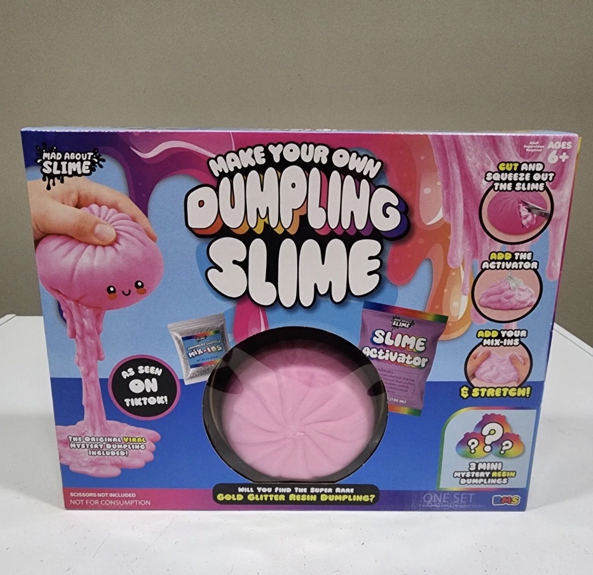Viral RMS Make Your Own Dumpling Slime Kit Mystery Dumplings DIY NEW