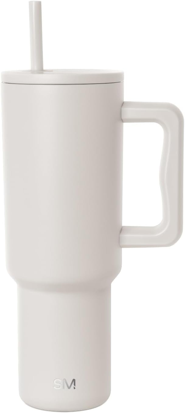 Simple Modern 40 oz Trek Tumbler with Handle and Straw Lid | Cup Holder Friendly Simple Modern 40 oz Trek Tumbler with Handle and Straw Lid | Cup Holder Friendly