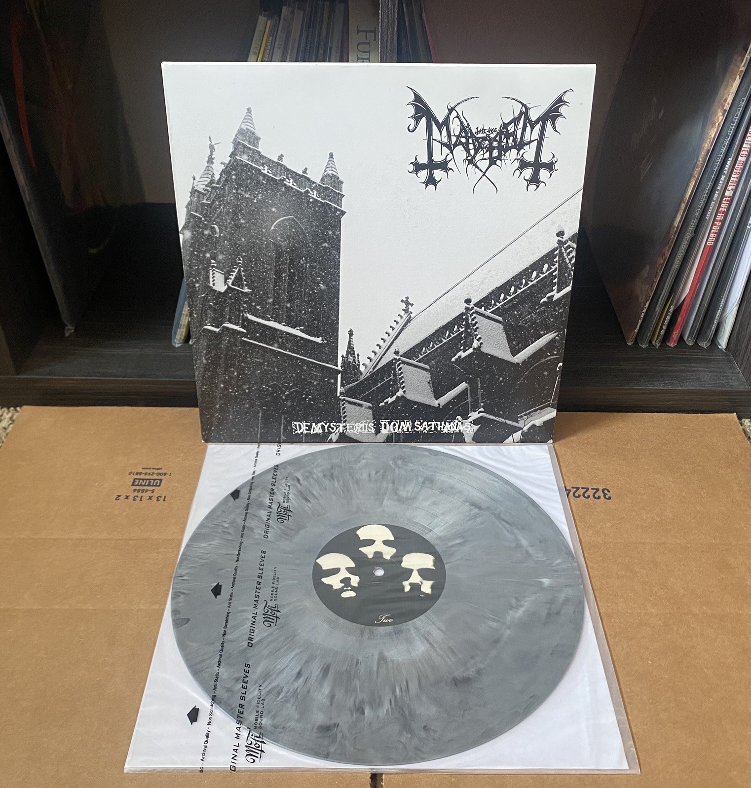 MAYHEM De Mysteriis Dom Sathanas Instrumental LP Darkthrone Morbid Ulver MAYHEM De Mysteriis Dom Sathanas Instrumental LP Darkthrone Morbid Ulver