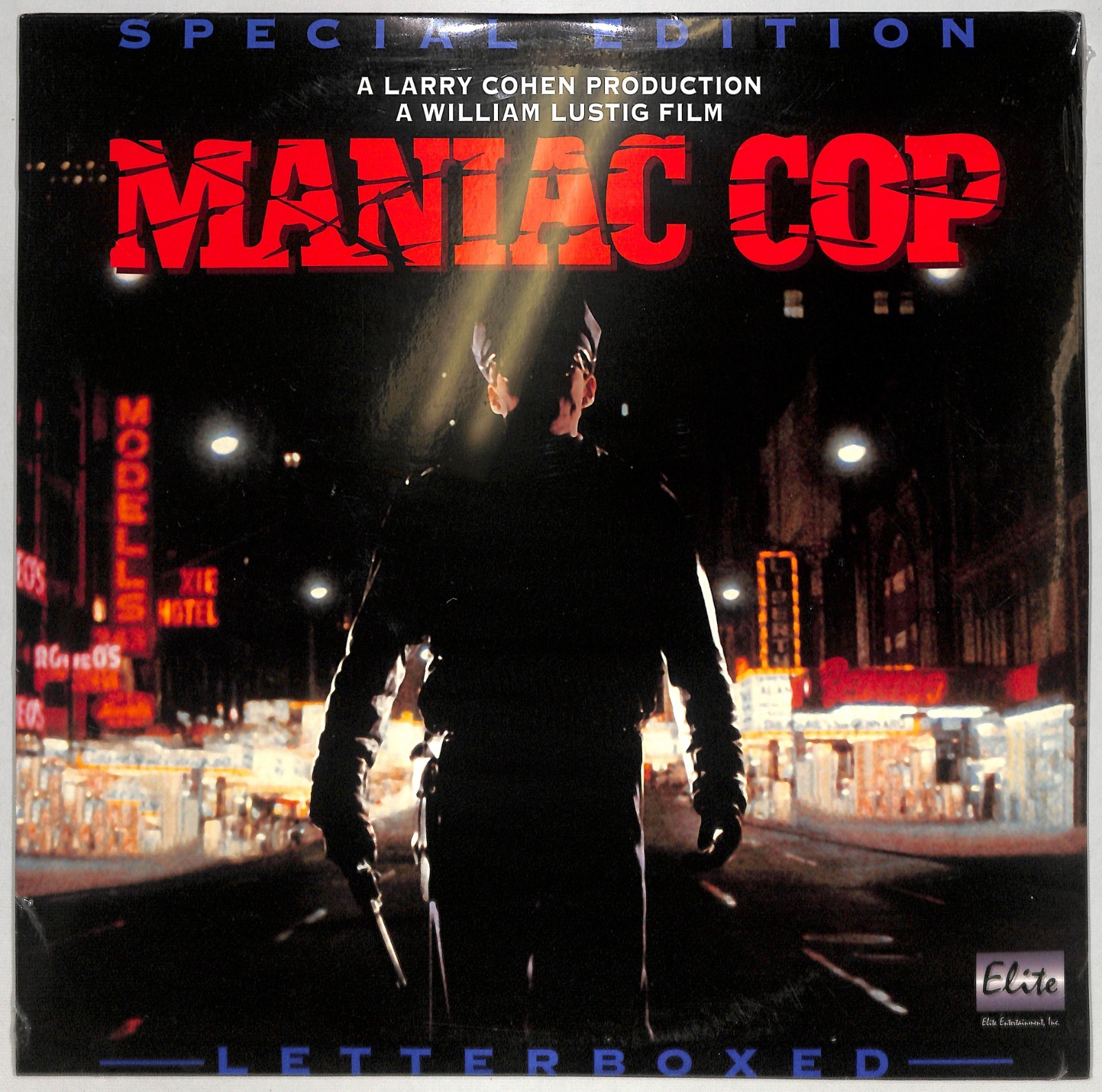 Maniac Cop (1988) SEALED LaserDisc 1995 Elite Special Ed Bruce Campbell Horror Maniac Cop (1988) SEALED LaserDisc 1995 Elite Special Ed Bruce Campbell Horror