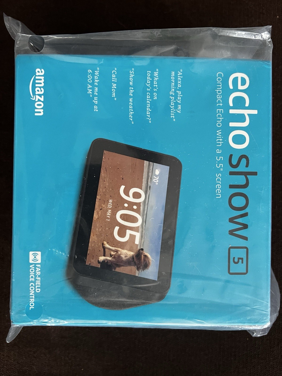 * NEW SEALED * Amazon Echo Show 5 Smart Display with Alexa - Charcoal - 2nd Gen * NEW SEALED * Amazon Echo Show 5 Smart Display with Alexa - Charcoal - 2nd Gen