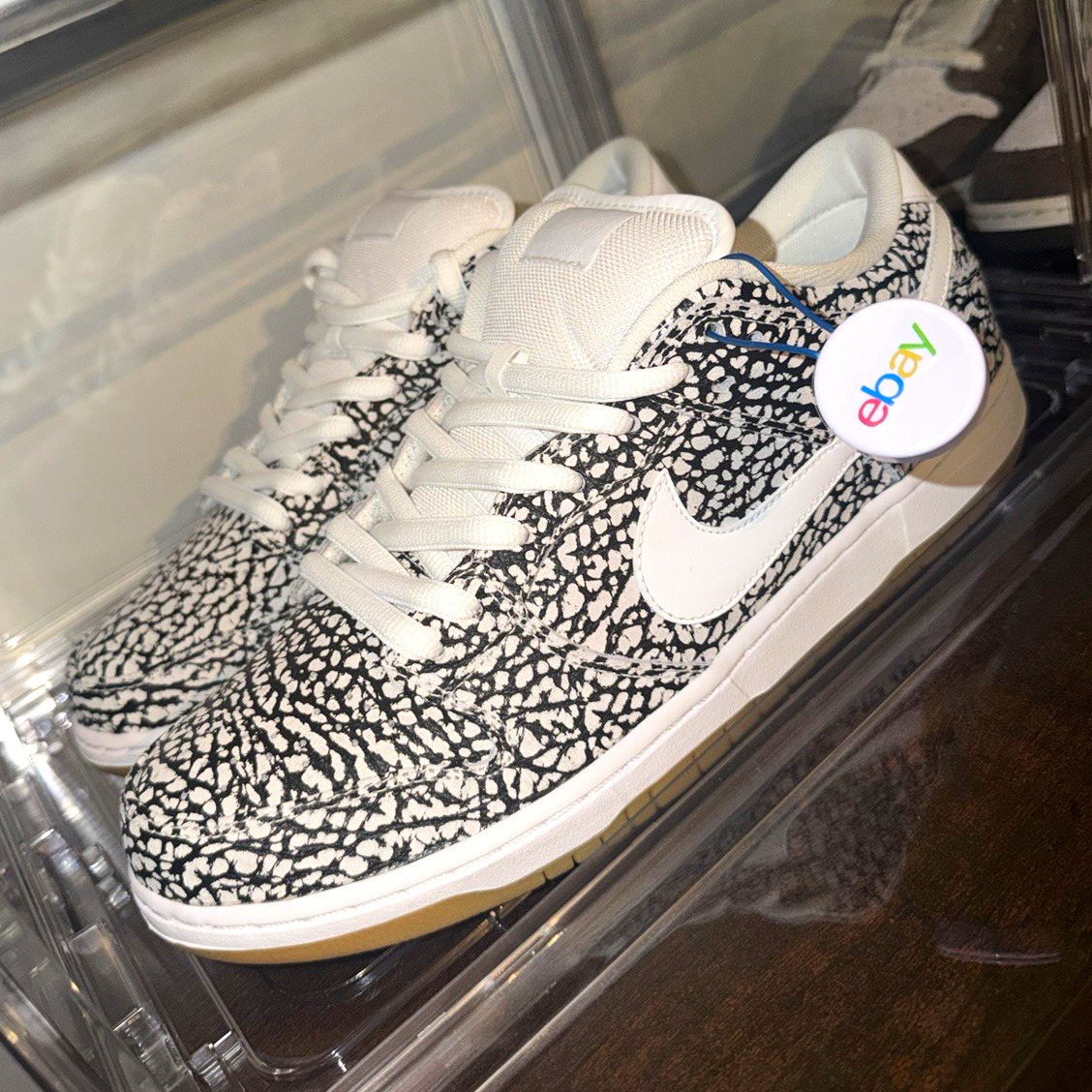 Nike Dunk Low Premium SB Road Skateboarding Shoes Black/White US 12 Nike Dunk Low Premium SB Road Skateboarding Shoes Black/White US 12