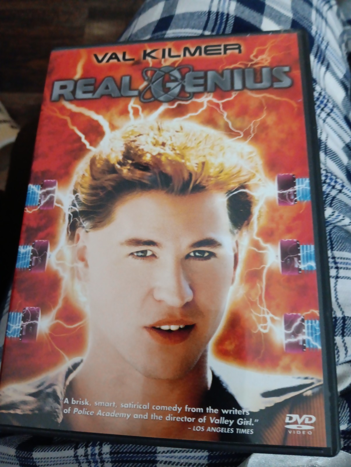 RARE Real Genius DVD 1985 Val Kilmer Gabe Jarret Michelle Meyrink OOP HTF 80s