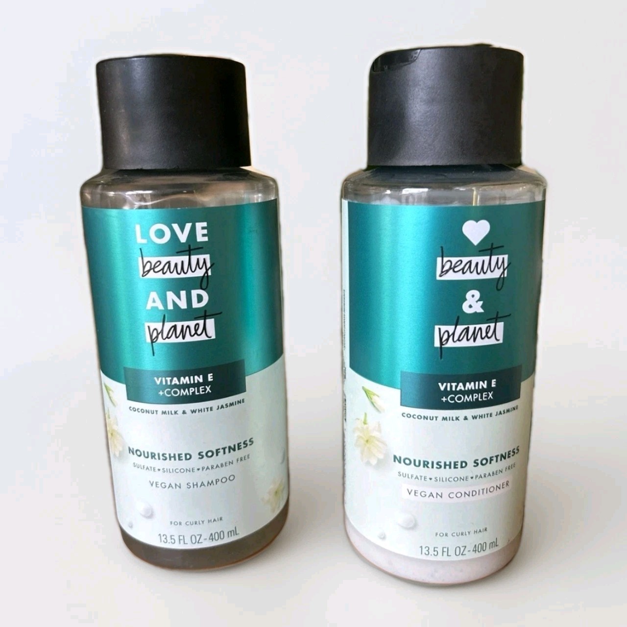 Love Beauty and Planet Shampoo and Conditioner - Coconut Milk and White Jasmine
