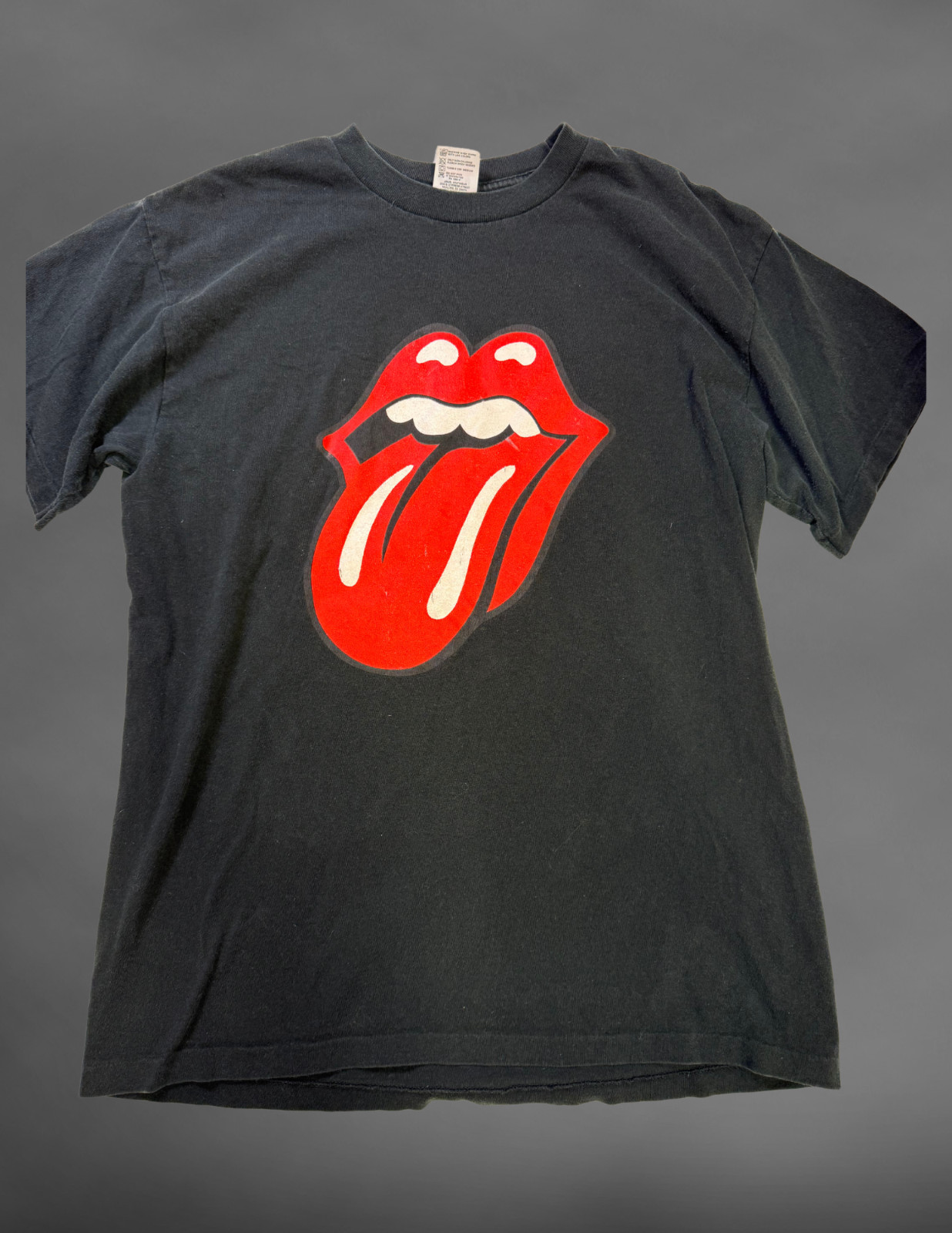 Vintage 1997 Rolling Stones Bridges to Babylon Tour Tee Adult S 38 Chest Anvil