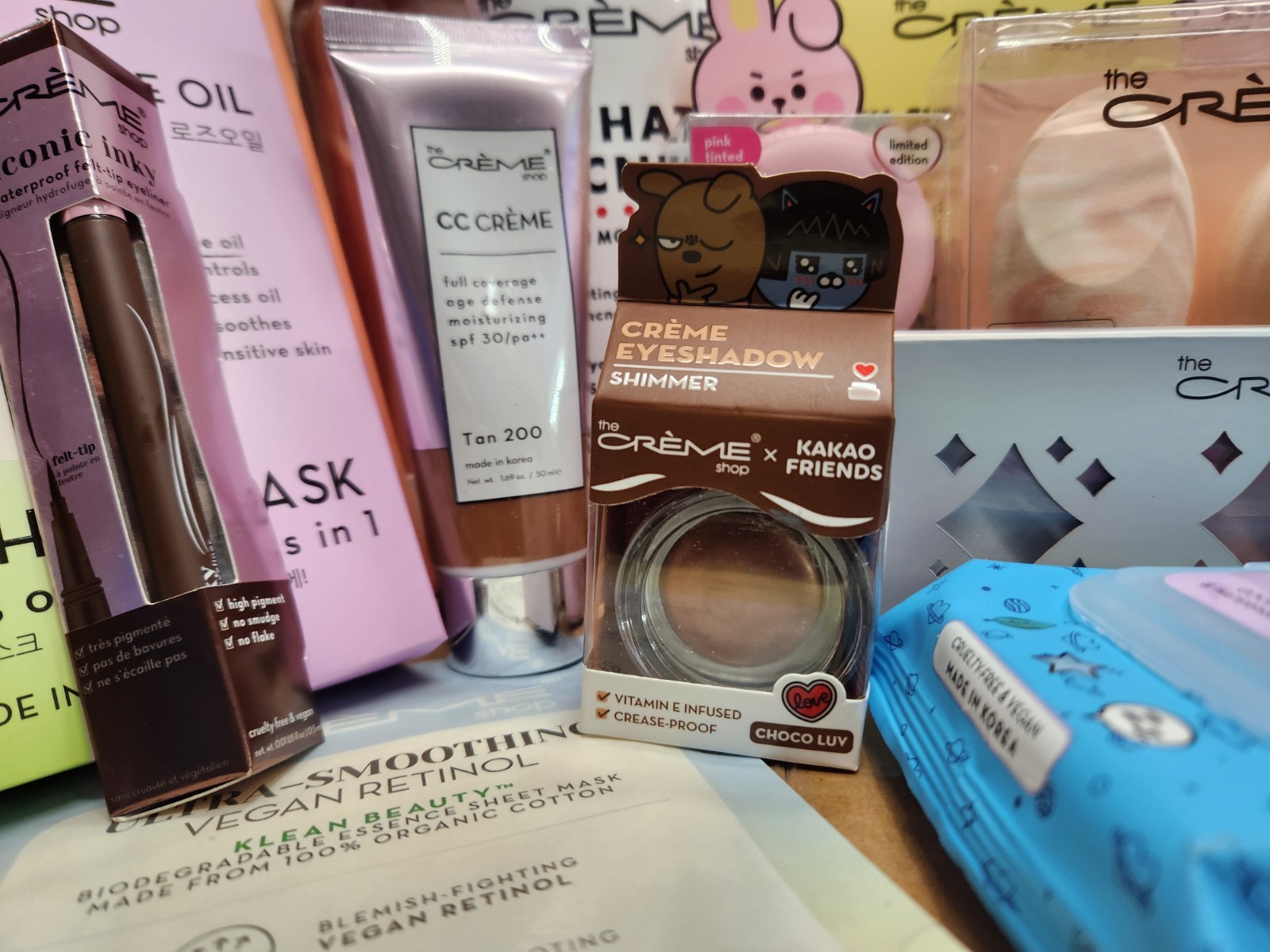 Lot Of 100 Pcs Premium Cosmetics All NEW THE CREME SHOP KOREAN SKINCAR Lot Of 100 Pcs Premium Cosmetics All NEW THE CREME SHOP KOREAN SKINCAR