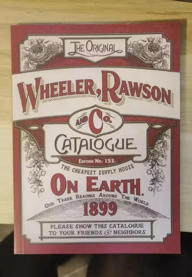 RDR2 Wheeler Rawson Co Catalog Replica Red Dead Redemption 2 Book Gift Arthur M.