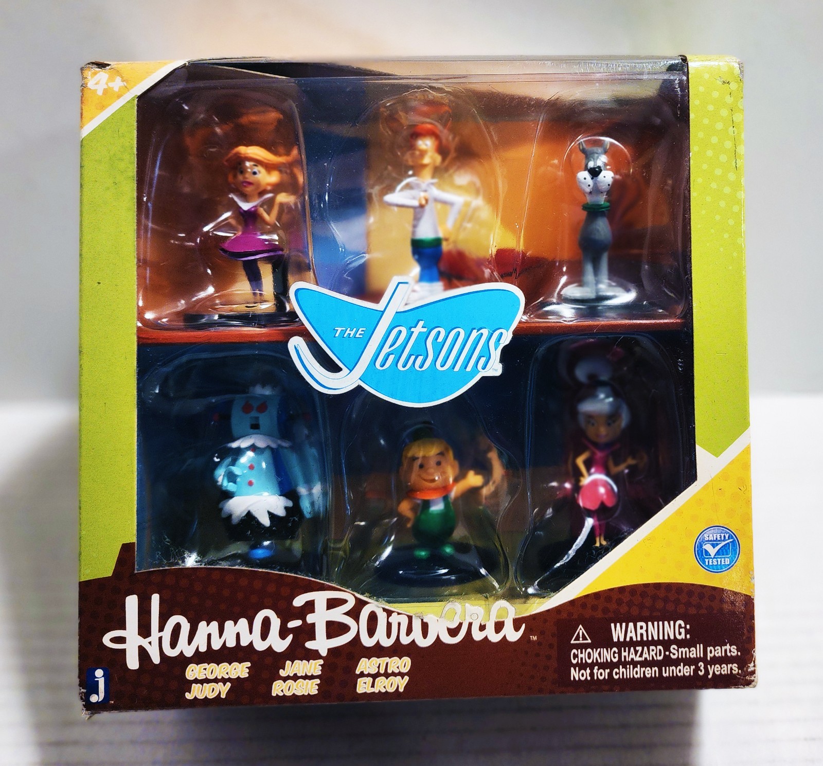 Hanna Barbera THE JETSONS Jazwares Action Figure Set of 6 Characters New Sealed