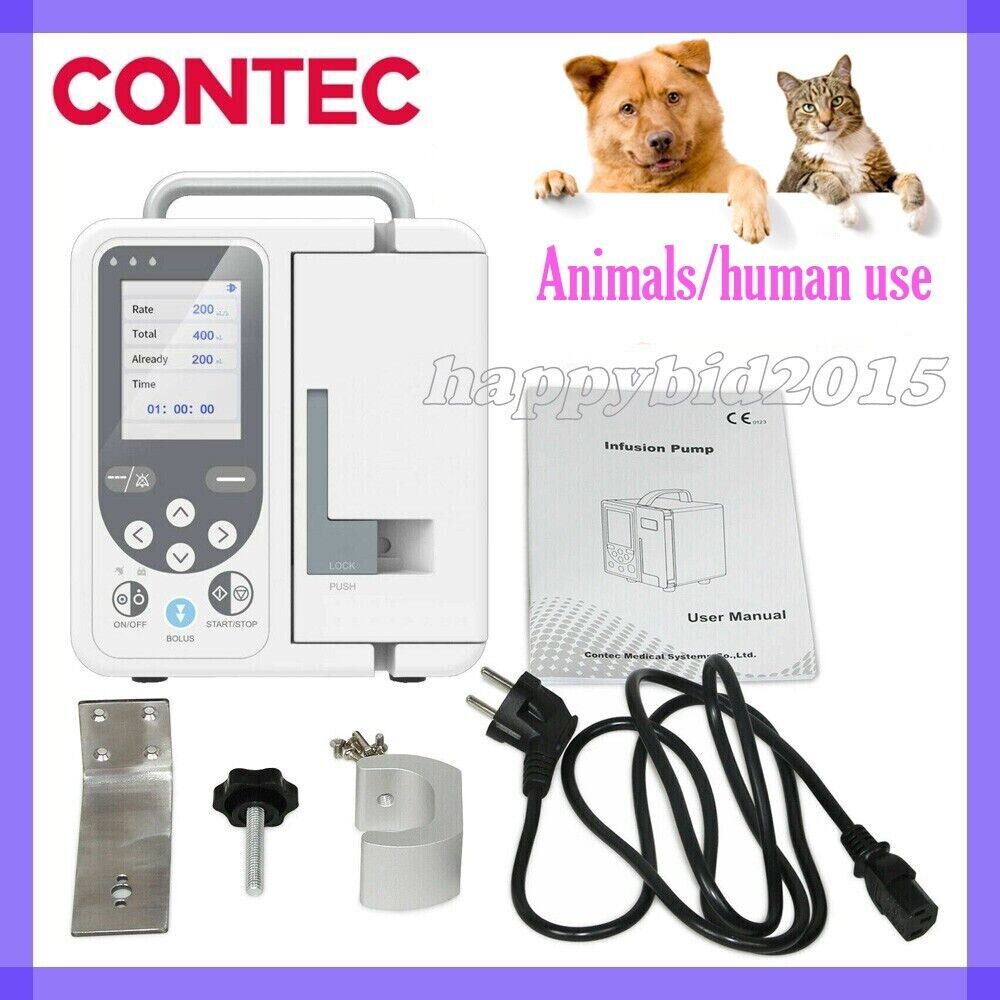 CONTEC Portable Infusion Pump For Hospital,animals&people use,alarm,SP750