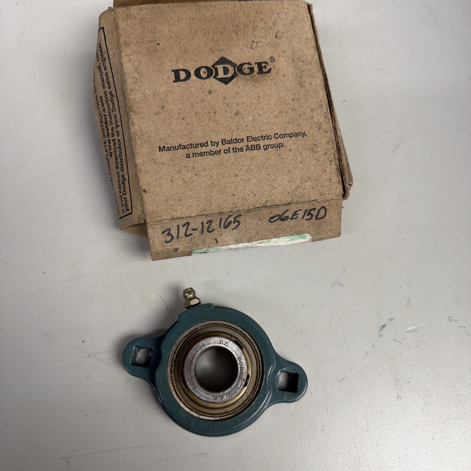 BALDOR DODGE SCS 3/4 204 FLANGE BLOCK BEARING #104PT112FML BALDOR DODGE SCS 3/4 204 FLANGE BLOCK BEARING #104PT112FML